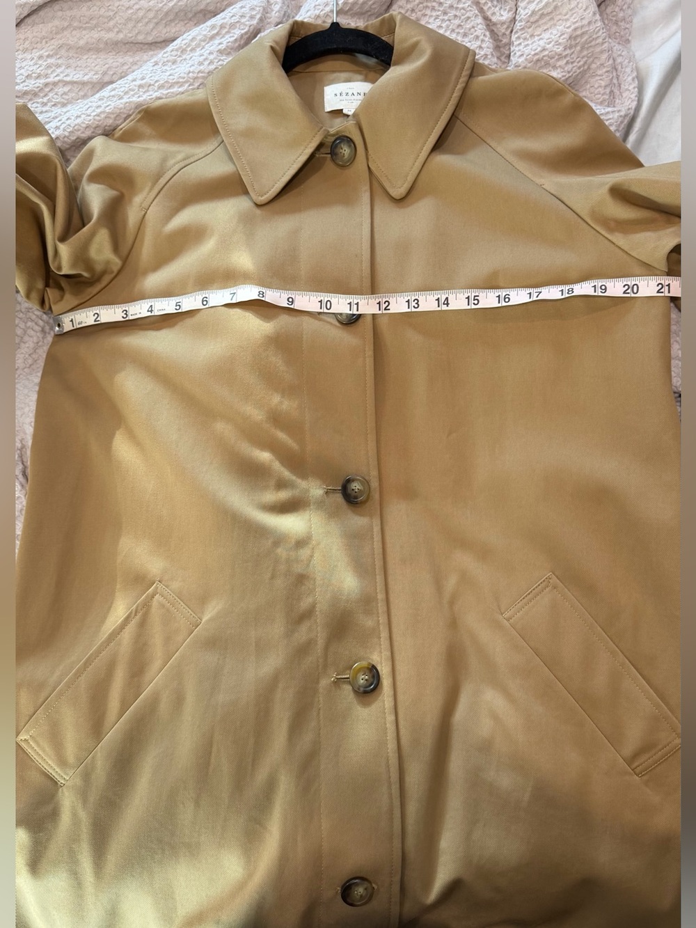 Sezane Clyde Trench coat - Picture 6 of 6